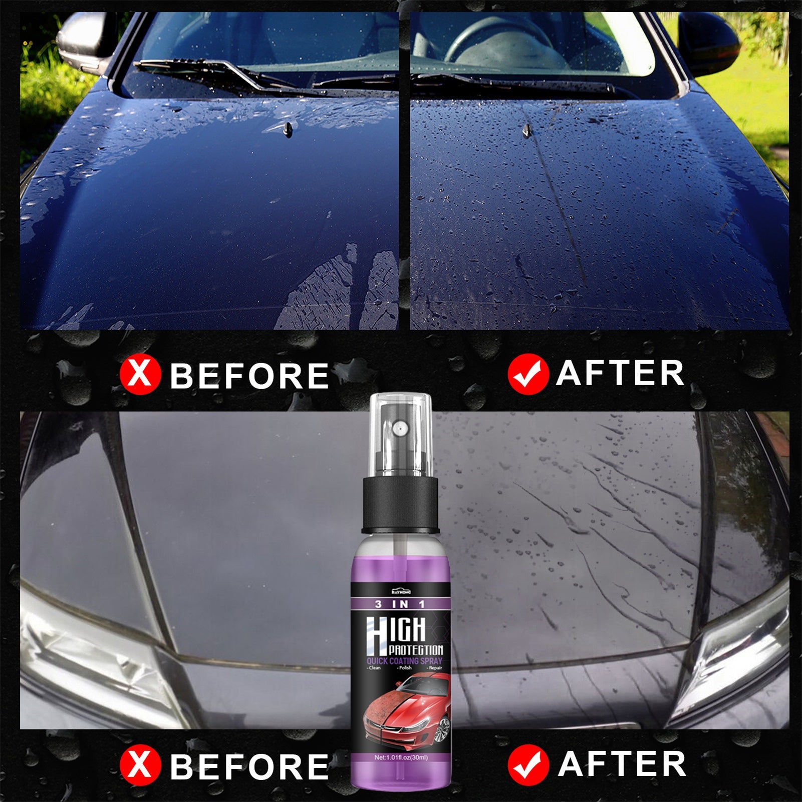 ULTRA™ 3 In 1 High Protection Quick Coating Spray