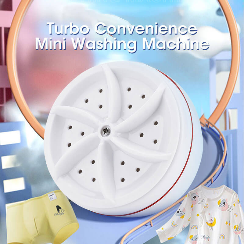 MiniWashi™ | Energieeffizient Tragbare Mini Waschmaschine